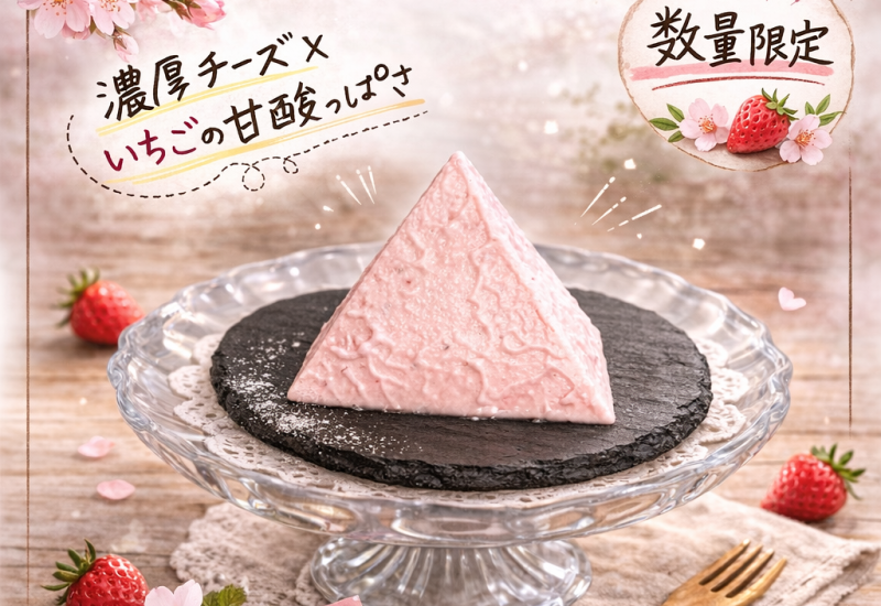 春限定！幻のアルペンチーズケーキいちご
